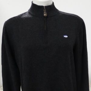 Southern Tide wool Quarter Zip